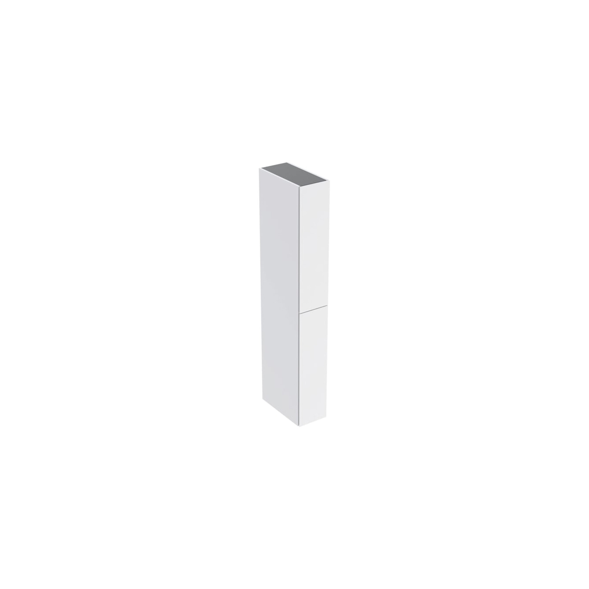 Geberit Hochschrank 2 Auszüge, Breite 24cm, weiß matt