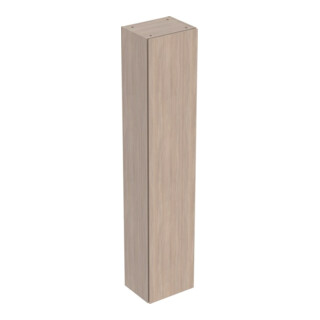 Geberit Hochschrank 36x180x29,1cm, 1 T., Ei nat./Mel. Struk.