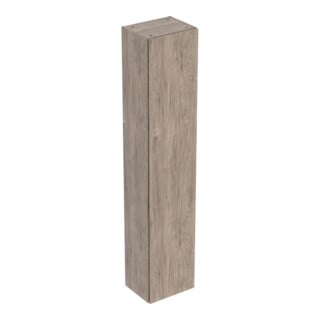 Geberit Hochschrank 36x180x29,1cm, 1 T., nuss/Mel. Struktur