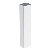 Geberit Hochschrank 36x180x29,1cm, 1 Tür, weiß/matt lackiert