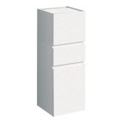 Geberit Hochschrank Renova Plan 39x105x36cm, 2 T, 1 La., w, lac hochgl.