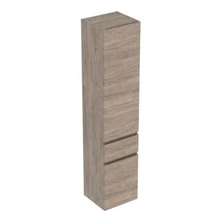 Geberit Hochschrank Renova Plan 39x180x36cm, 2 T, 1 La., N, F. strukt.