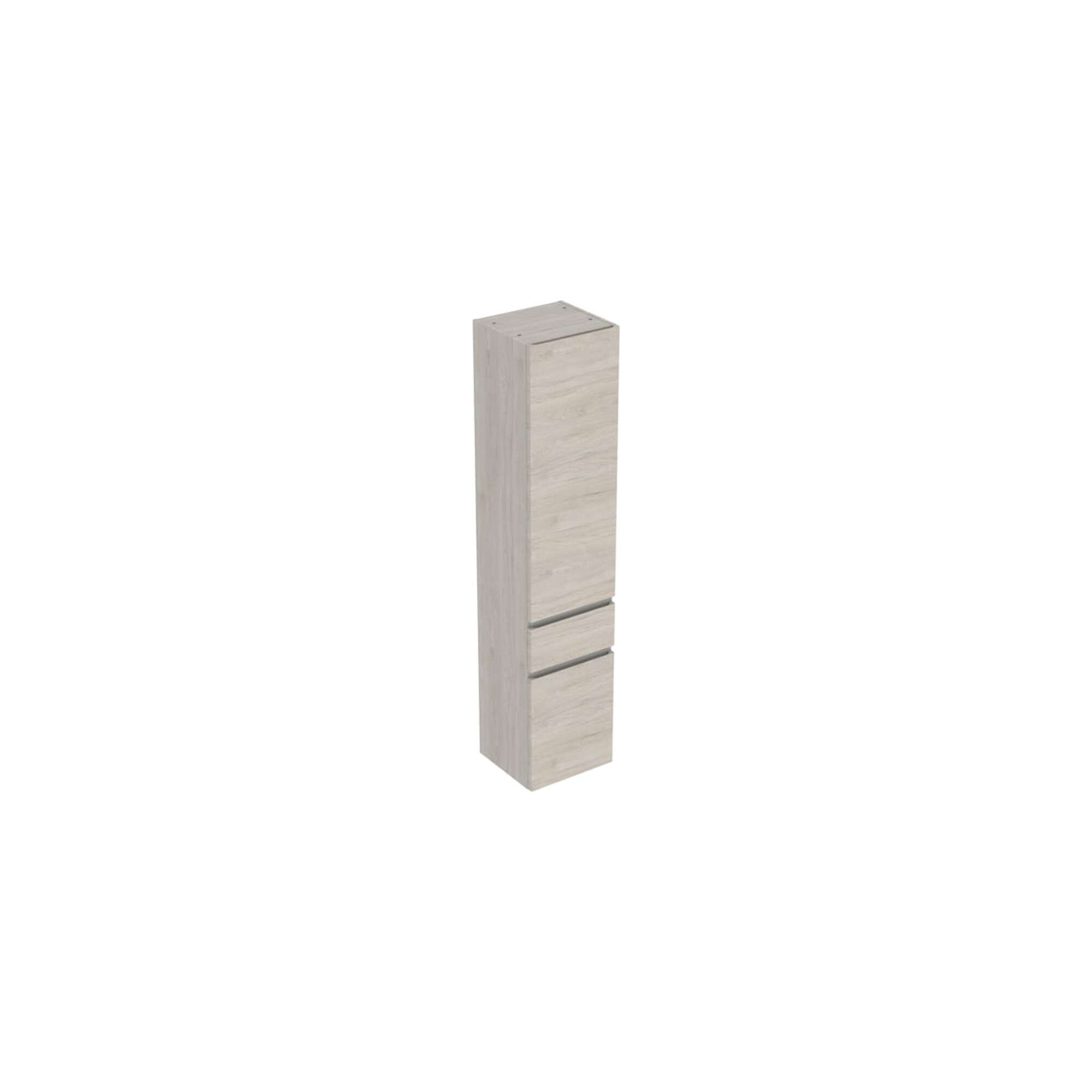 Geberit Hochschrank Renova Plan 39x180x36cm, 2 T, 1 La., N h, F. strukt.