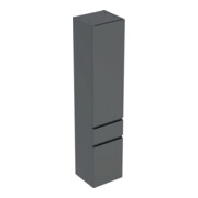 Geberit Hochschrank Renova Plan 39x180x36cm, 2 T, 1 Lade, la., lack. ma