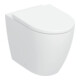 Geberit iCon Ensemble WC sur pied, cuvette à chasse profonde 35,5x56cm, blanc, avec abattant, blanc-1