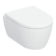 Geberit iCon Ensemble WC suspendu, cuvette à chasse profonde 35,5x49 cm, sortie cachée, avec abattant, blanc-1