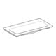 Geberit iCon Meuble lavabo 90x48 cm sans trou de robinet, sans trop-plein, blanc-4