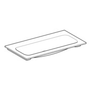 Geberit iCon Meuble lavabo 90x48 cm sans trou de robinet, sans trop-plein, blanc-4