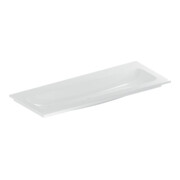 Geberit iCon Meuble vasque 120x48 cm sans trous de robinet, sans trop-plein, blanc, KeraTect