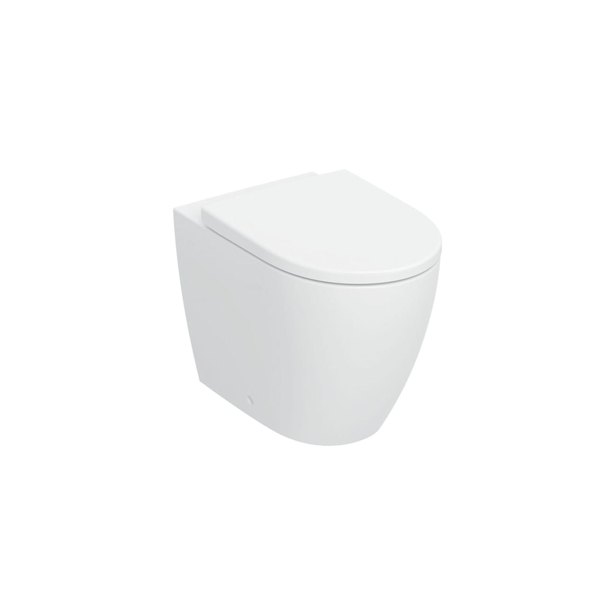 Geberit iCon Set Stand-WC, Tiefspüler 35,5x56cm, wa.bü, g Ker.de., m Sitz, w m
