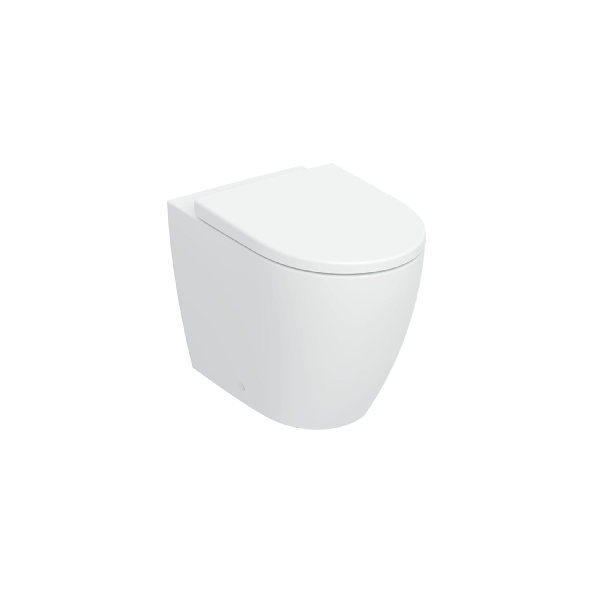 Geberit iCon Set Stand-WC, Tiefspüler 35,5x56cm, wa.bü, g Ker.de., m Sitz, we.