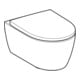 Geberit iCon Set Wand-WC, Tiefspüler 35,5x53cm, g. Ker.-de., m Sitz, w K-Tect