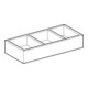 Geberit Insert tiroir Smyle Square 32,3x5,9x15 cm, laqué structuré, division H-4