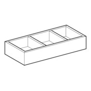 Geberit Insert tiroir Smyle Square 32,3x5,9x15 cm, laqué structuré, division H-4