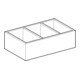 Geberit Insert tiroir Smyle Square 32,3x9,8x20 cm, laqué structuré, division H-4