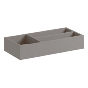 Geberit Insert tiroir Xeno2 32,3x6,2x15,0 cm, partie T, mél. bois/gris