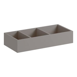 Geberit Insert tiroir Xeno2 32,3x6,2x15,0cm, partie H, mél. bois/gris