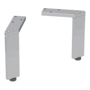 Geberit Jeu de pieds 15,1-15,4 cm, chromé brillant