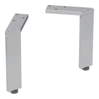 Geberit Jeu de pieds 18 cm, chromé brillant