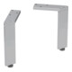 Geberit Jeu de pieds 18 cm, chromé brillant-1