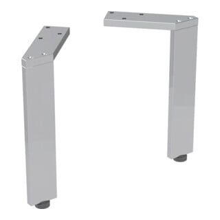 Geberit Jeu de pieds 21,7 cm, chrome brillant
