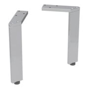 Geberit Jeu de pieds 21,7 cm, chrome brillant