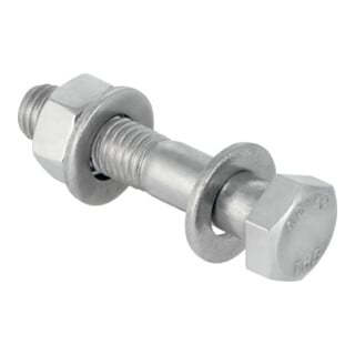 Geberit Jeu de vis M 16x80 mm, acier inoxydable CrNi