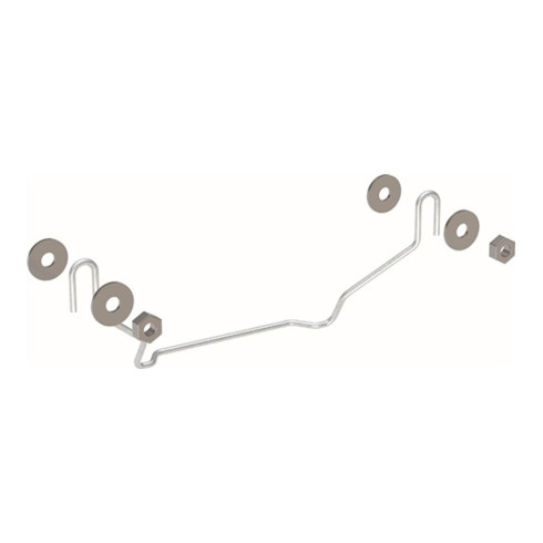 Geberit Kit de fixation Kerafix pour lavabo, pour demi-colonne