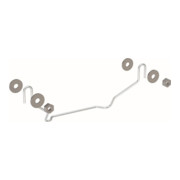 Geberit Kit de fixation Kerafix pour lavabo, pour demi-colonne