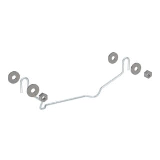 Geberit Kit de fixation pour lavabo, pour demi-colonne, Kerafix