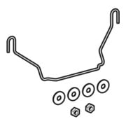 Geberit Kit de fixation pour lavabo, pour demi-colonne, Kerafix-5