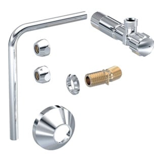 Geberit Kit de raccordement eau AquaClean pour raccord latéral, pour WC compact