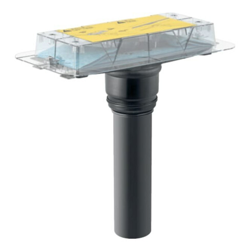 Geberit Kit gros œuvre CleanLine d 50 mm, installation étage, pour caniveau de douche