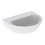 Geberit Lavabo à main Renova 45x36 cm, blanc/KeraTe, sans robinet, sans trop-plein