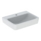 Geberit Lavabo à main Renova Plan 50x38cm, mitigeur, sans trop-plein, blanc K-Tect-1