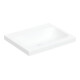 Geberit Lavabo à poser iCon 60x48 cm, sans trop-plein, sans trou, blanc-1