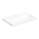 Geberit Lavabo à poser iCon 75x48 cm, évacuation horizontale milieu, sans trop-plein, pour plan de travail, blanc K-Tect-1