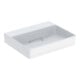 Geberit Lavabo à poser One 50x41 cm, sans trop-plein + trop-plein, blanc K-Tect/blanc brillant-1