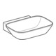 Geberit Lavabo à poser One 50x42,5 cm, cuvette, sans trop-plein, blanc K-T., sans robinetterie-5