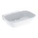 Geberit Lavabo à poser One 50x42,5 cm, cuvette, sortie horizontale, sans trop-plein, blanc K-Tec/B-1