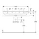Geberit Lavabo à poser Renova Plan 100x48 cm, mitigeur, avec trop-plein, blanc K-Tect