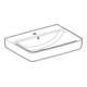 Geberit Lavabo à poser Renova Plan 65x48 cm, mitigeur, trop-plein, blanc