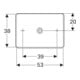 Geberit Lavabo à poser VariForm 55x40 cm, sans trop-plein, droit, blanc K-Tect