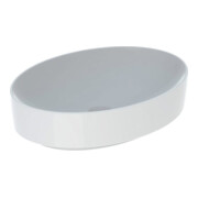 Geberit Lavabo à poser VariForm 55x40 cm, sans trop-plein, sans trou, blanc K-Tect