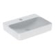 Geberit Lavabo à poser VariForm 60x45 cm, avec trou robinet, sans trop-plein, droit, blanc-1