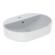 Geberit Lavabo à poser VariForm w K-T., 60x45cm, avec HLP, avec trop-plein, ellipt.-1