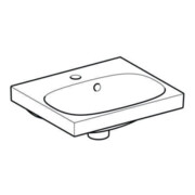 Geberit Lavabo Acanto 45x38 cm, avec trou robinet, trop-plein, blanc-2