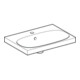 Geberit Lavabo Acanto 60x42,2 cm, avec trop-plein et vidage, blanc