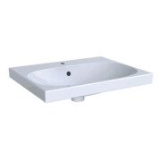 Geberit Lavabo Acanto 60x48,2 cm, avec robinet, avec trop-plein, blanc KeraTect-1
