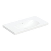 Geberit Lavabo Acanto 90x48,2 cm, c/ évac., c/ trop-plein, sans robinet, blanc
